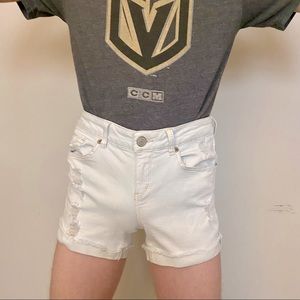 SO White Shorts Size 9